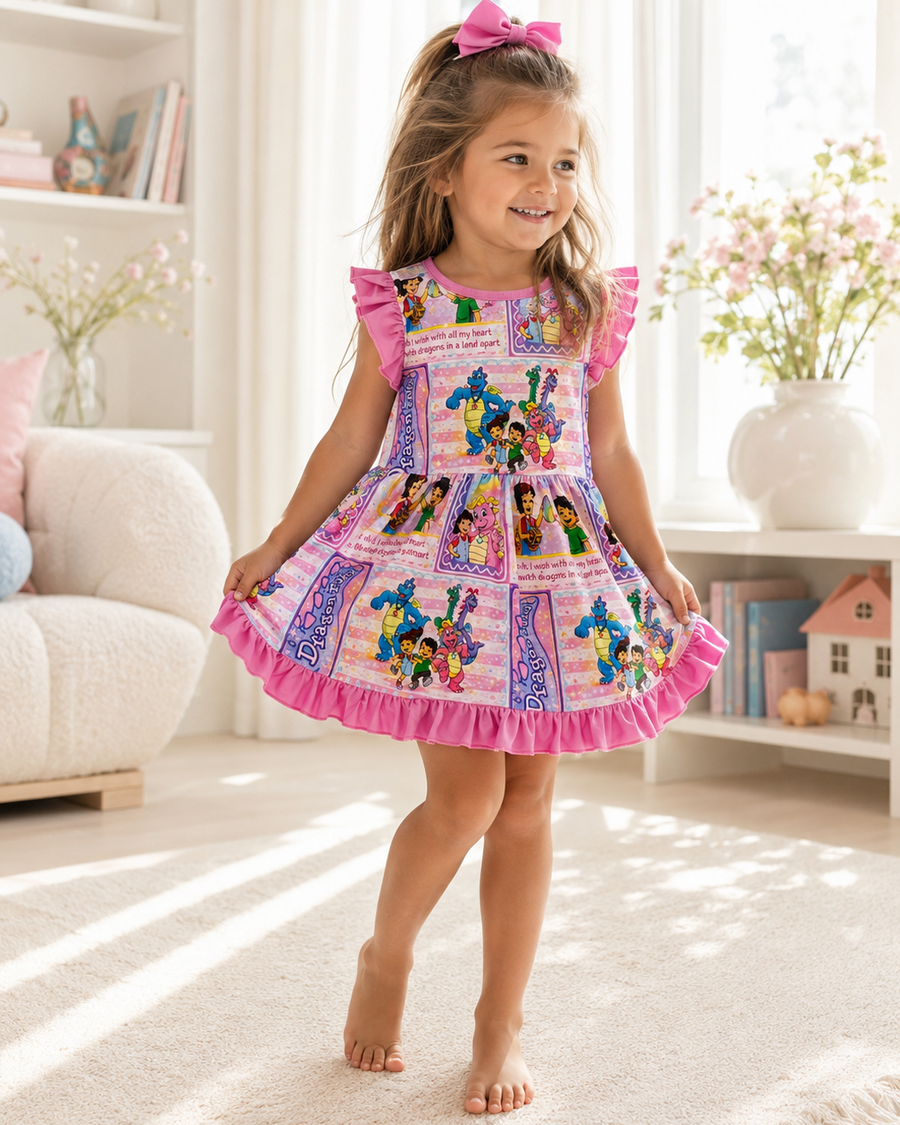 Dragon Tales™ Twirl Dress + Easy Peezy™ Shorts