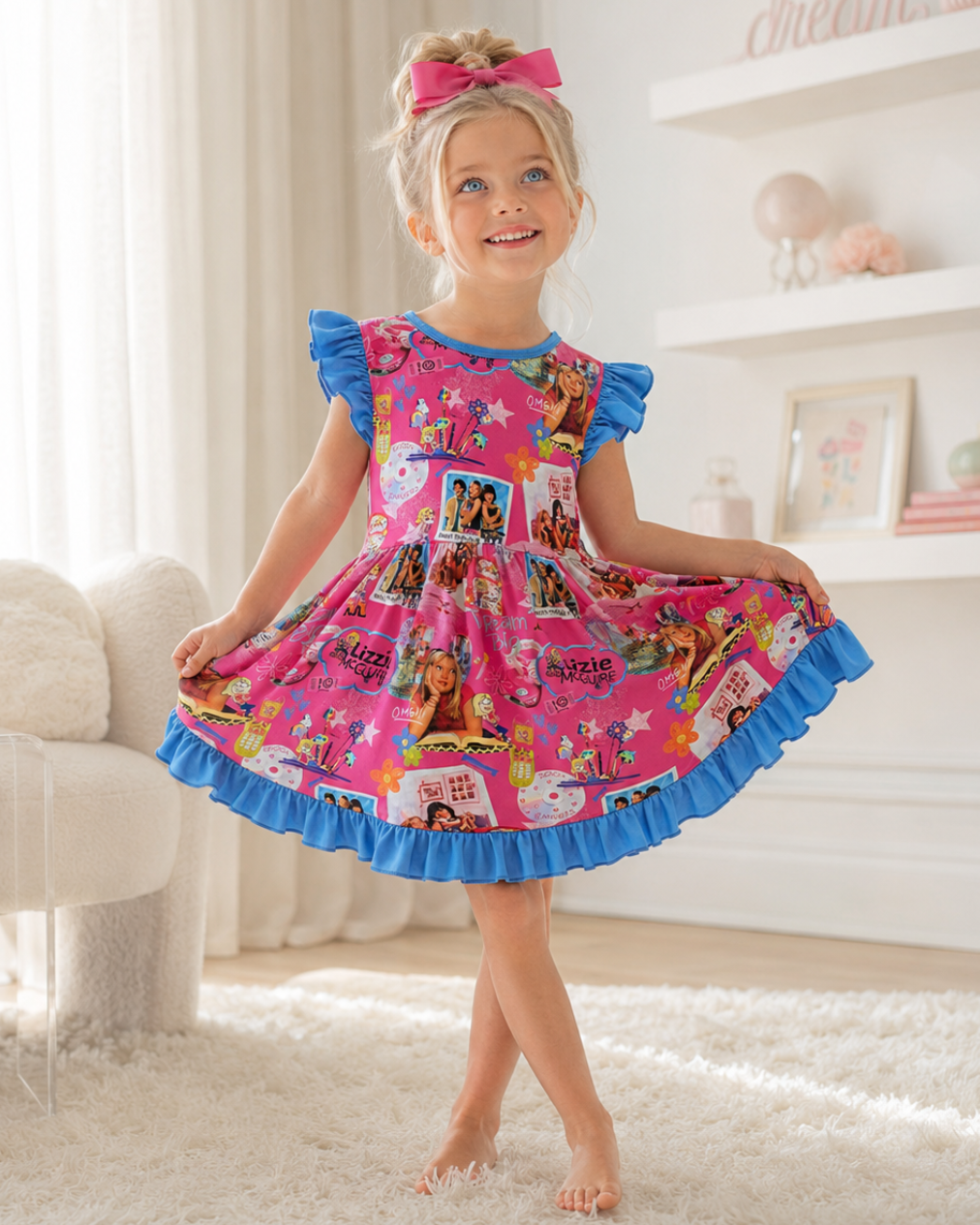 Lizzie McGuire™ Twirl Dress w| Easy Peezy Shorts